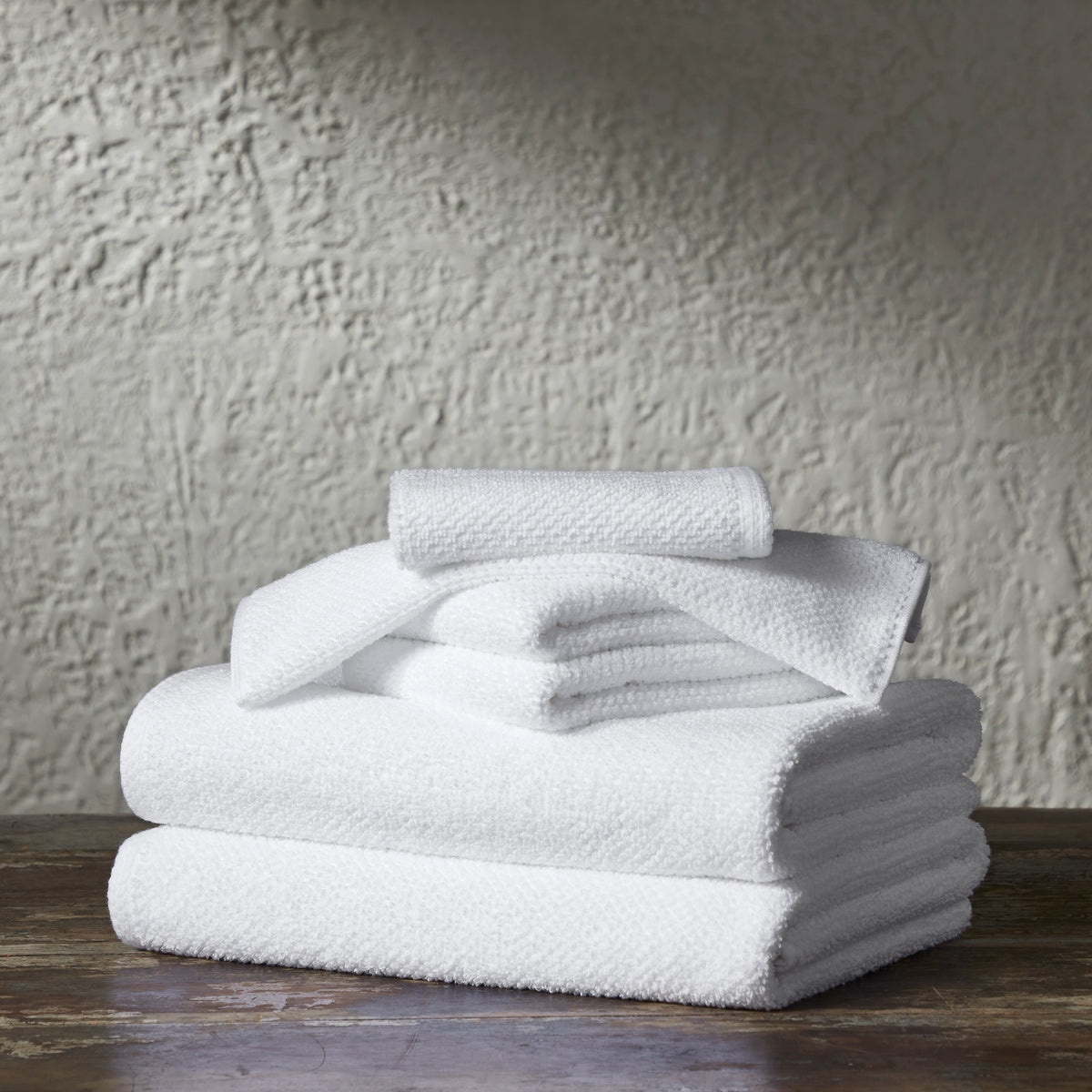 Luxurious Cotton Popcorn Textured Towel Set - Bed Bath & Beyond - 22836396