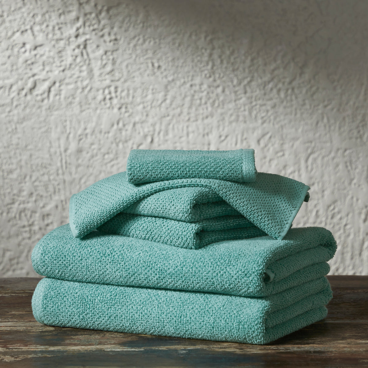 Luxurious Cotton Popcorn Textured Towel Set - Bed Bath & Beyond - 22836396