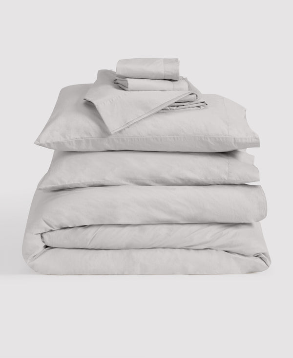 Percale Essential Bundle Morning Fog