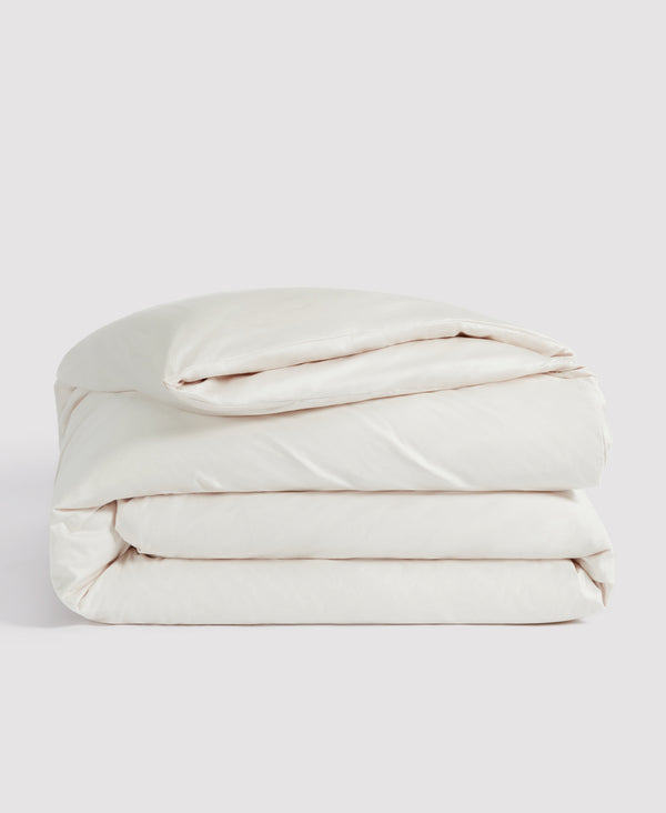 Organic Sateen Duvet Cover Cream