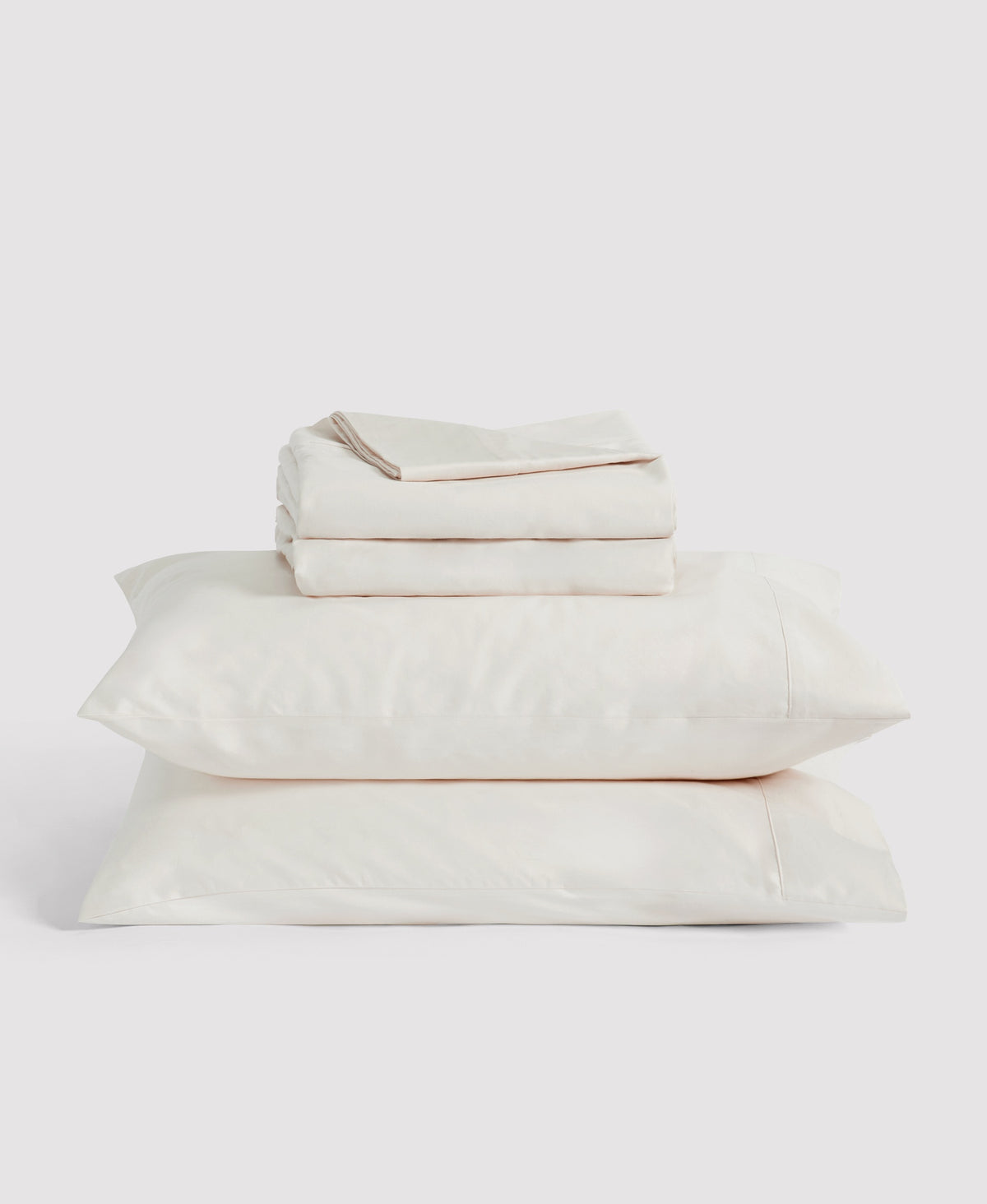 Organic Sateen Sheet Set Cream