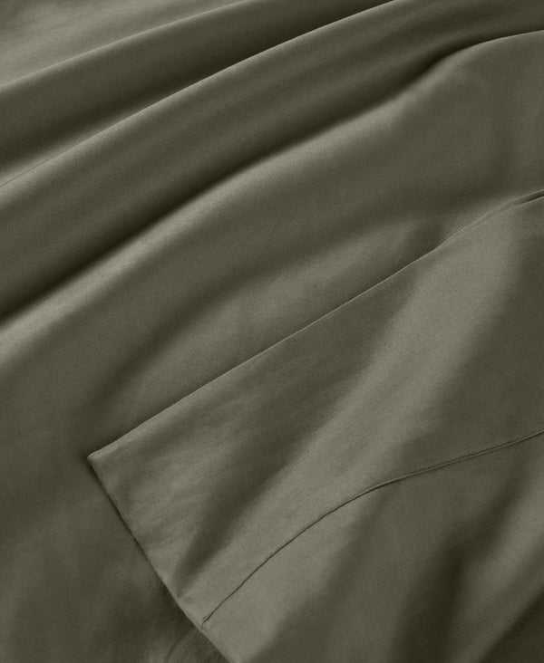 Organic Sateen Sheet Set Moss