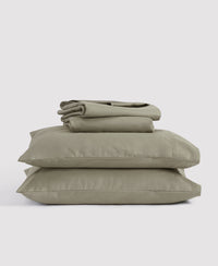 Organic Sateen Sheet Set Sage