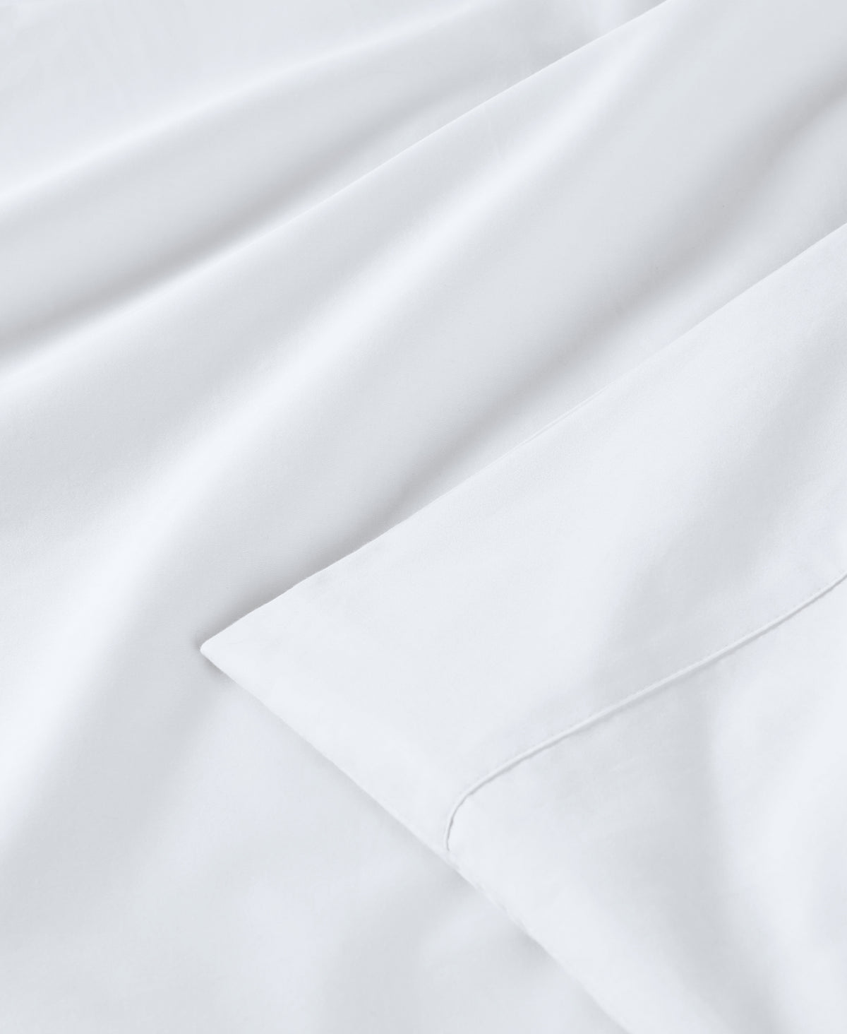 Organic Sateen Duvet Cover White