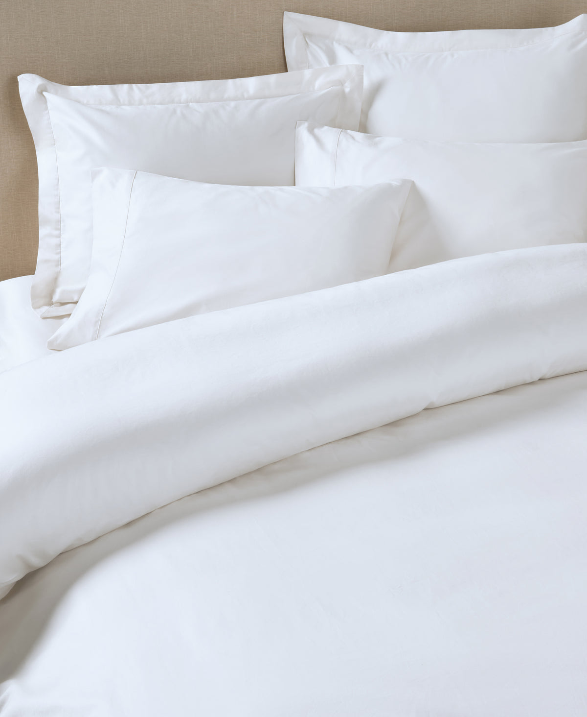 Organic Sateen Duvet Cover White