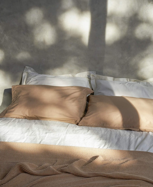 Organic Percale Duvet Cream