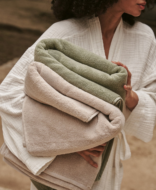 Organic Classic Turkish Cotton Towels Dune