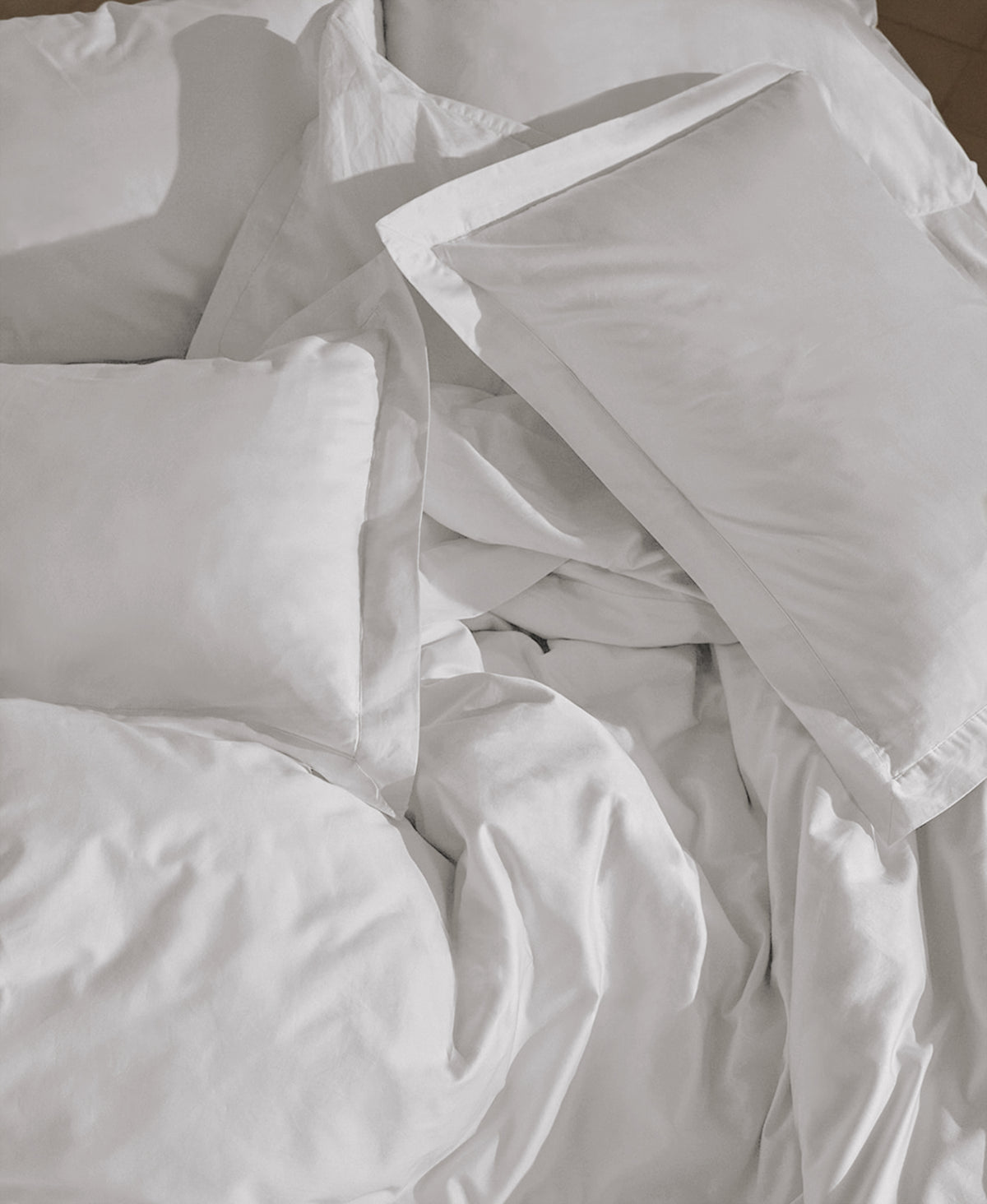 Organic Sateen Duvet Cover White