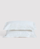 Organic Sateen Sham Set White